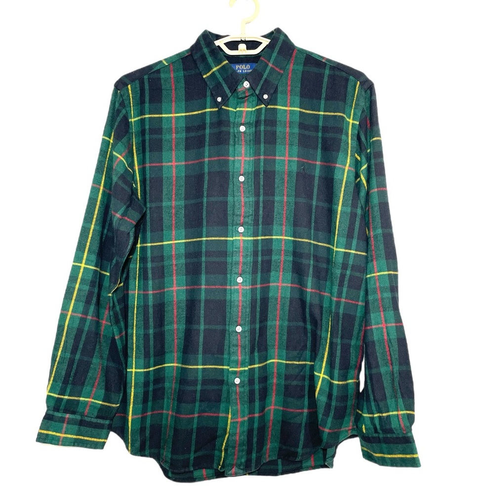 Polo Ralph Lauren Classic Fit Flannel Plaid Shirt XL
